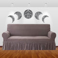 TURKISH SOFA COVER - MOUSE BROWN image 0