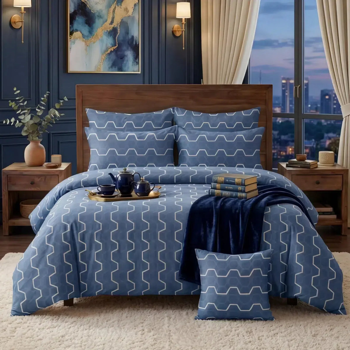 MARVI COMFORTER SET - 7 PCS image 0