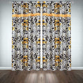 Printed Silk Curtains ( Pair ) image 0