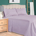Plain Rich Cotton Bed Sheet Lavender image 0