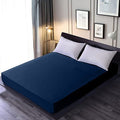 Terry Waterproof Mattress Protector Blue image 0