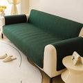 Mat Ultrasonic Quilted Sofa Runner - Green image 0