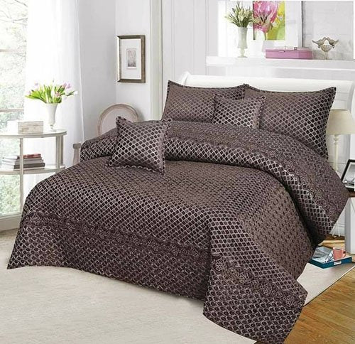 Palachi Velvet Bridal Bed Spread 4 Pcs image 0