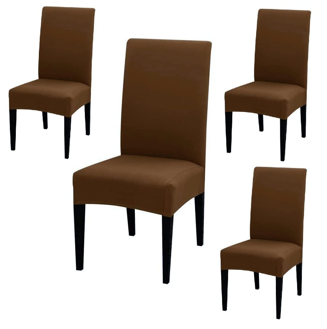 Turkish Fitted Chair Covers - Light Brown image 0