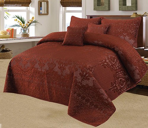 Palachi Velvet Bridal Bed Spread 4 Pcs image 0