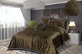 Self Design Velvet Bedsheet Chocolate Brown image 0