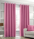 IMPORTED SILK CURTAINS - PINK image 0