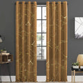 Imported Velvet Curtains Sprinkle Design Golden image 0