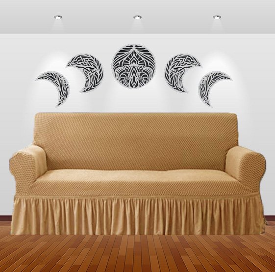 TURKISH SOFA COVER - SKIN GOLDEN image 0