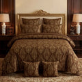 Texture Velvet Duvet Cover Set - Copper image 0