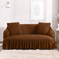 FITTED BUBBLE SOFA COVER - COPPER image 0