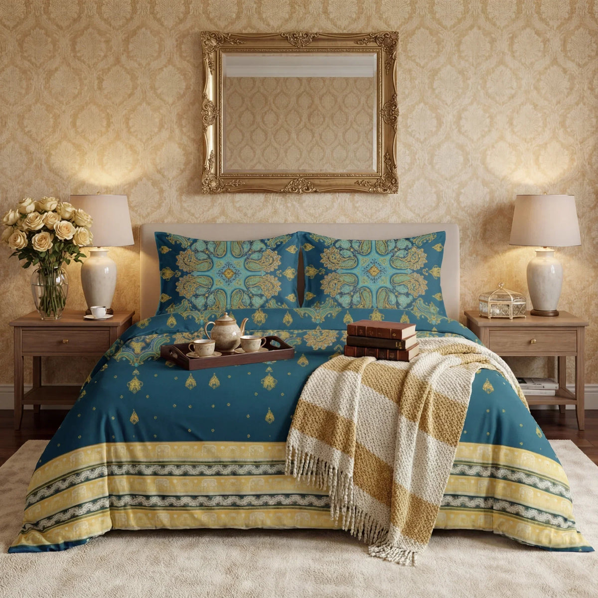 RIPON BEDSHEET SET - 3 PCS image 0