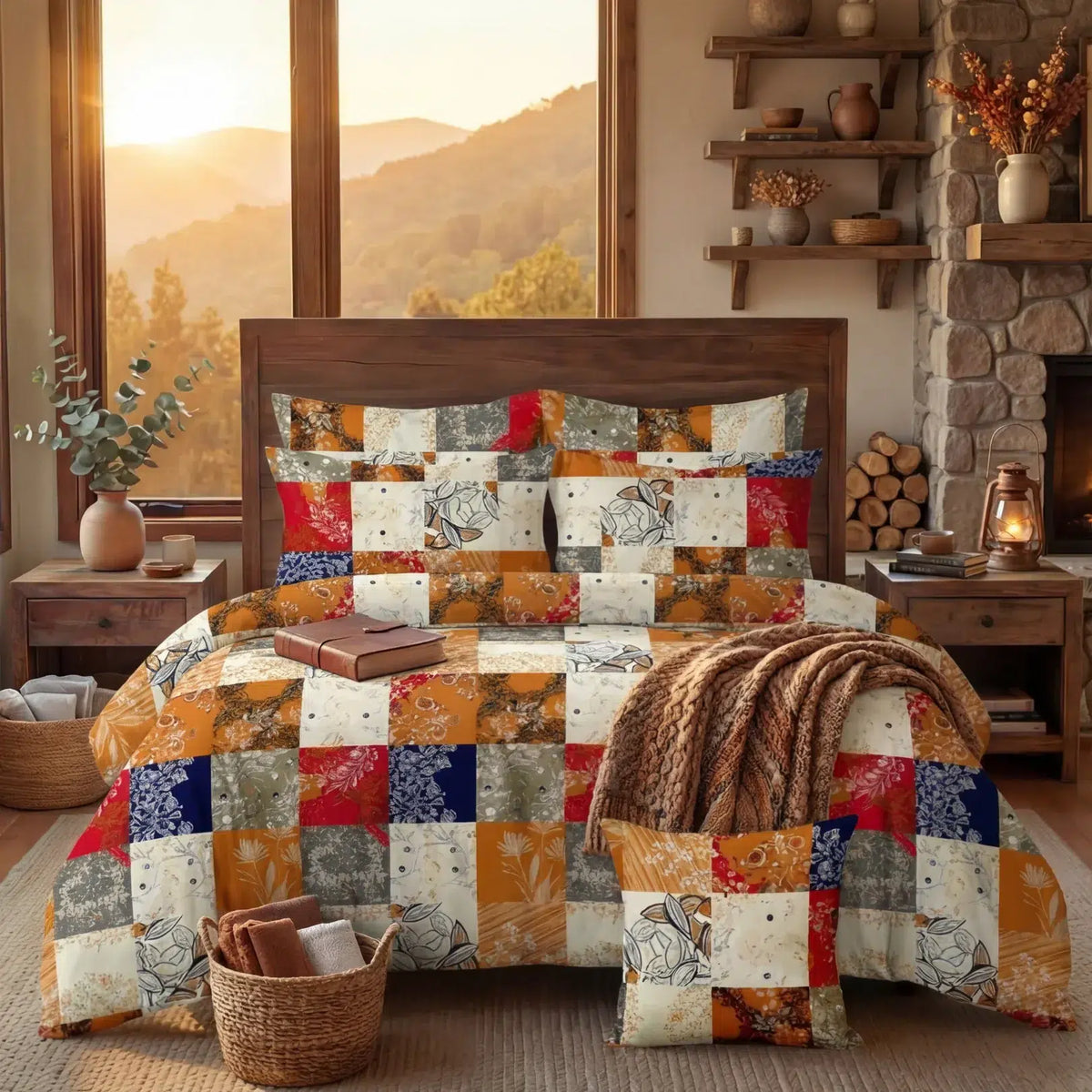 AMEL Comforter Set- 7 Pcs image 0