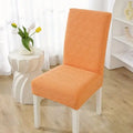 Stripe Jacquard Chair Covers - Copper image 0
