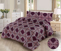 Ruby Weave Printed Bedspread - 3Pcs image 0