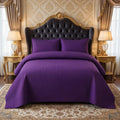 Purple BedSpread Set - 3Pcs image 0
