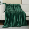 FLANNEL FLEECE BLANKET - GREEN image 0