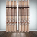 Printed Silk Curtains ( Pair ) image 0
