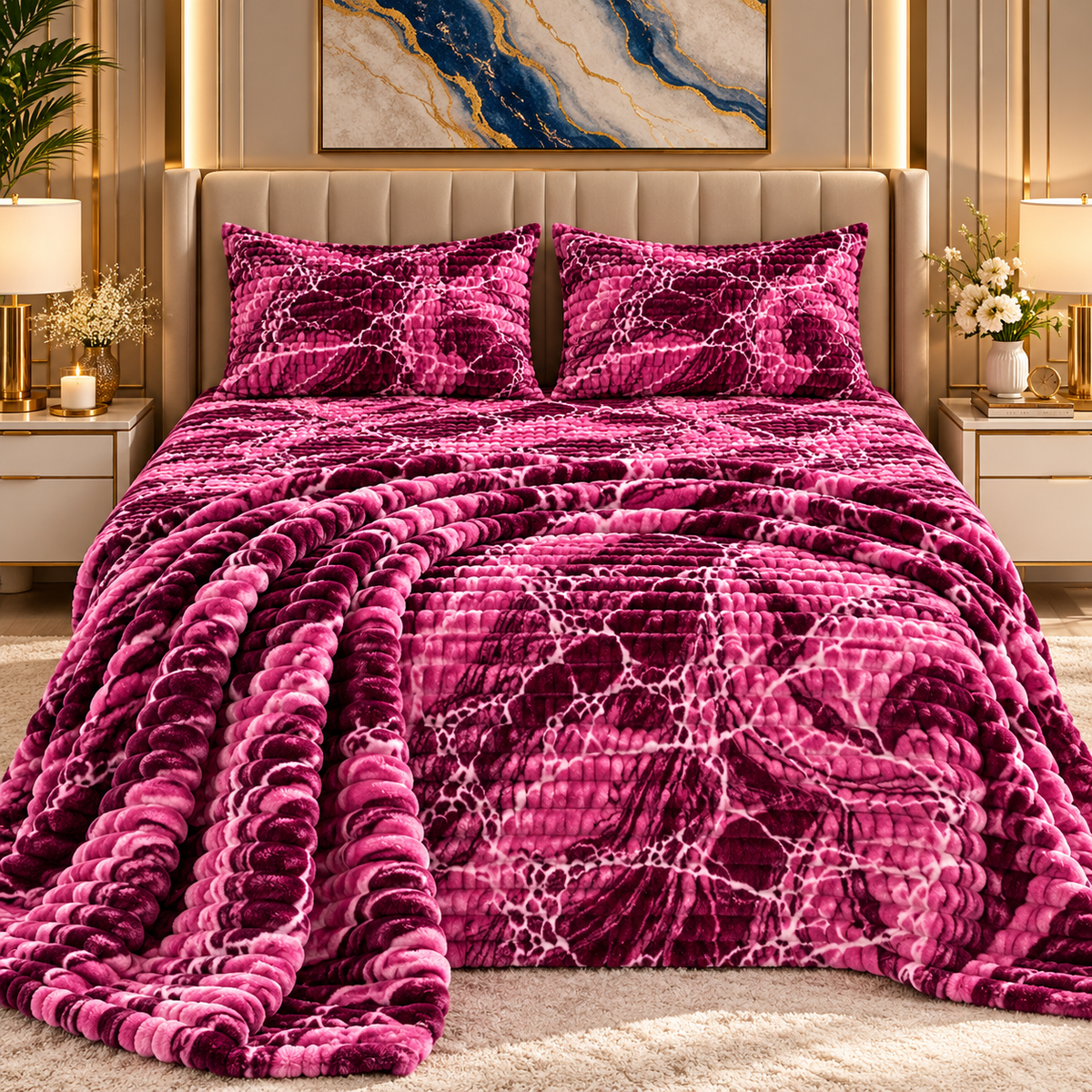 Bubble blanket set 4