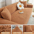 STRIPE JACQUARD SOFA COVERS - COPPER image 0
