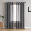 SHEER NET CURTAINS - GREY image 0