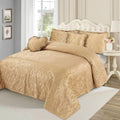 Luxury Elixir Velvet Bedset Golden ( 5 PCS ) image 0