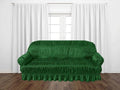 KNITTING JERSEY SOFA COVER - GREEN image 0