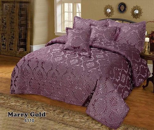 Palachi Velvet Bridal Bed Spread 4 Pcs image 0