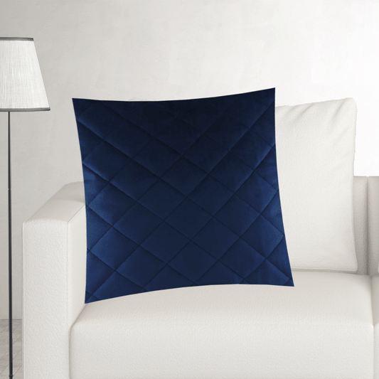 Self Jacquard Quilted Cushion Cover Blue ( 5 Covers ) image 0