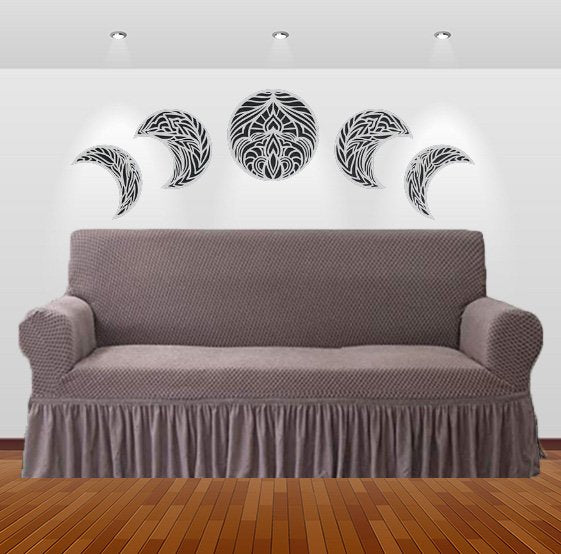 TURKISH SOFA COVER - MOUSE BROWN image 0