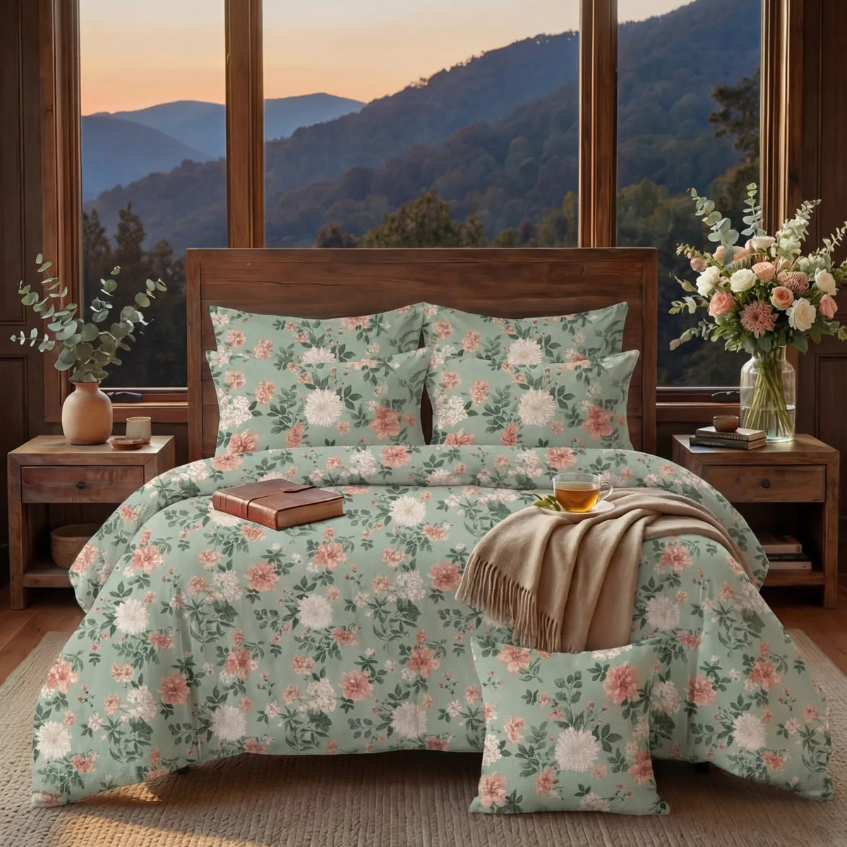 CALVIN COMFORTER SET - 7 PCS image 0