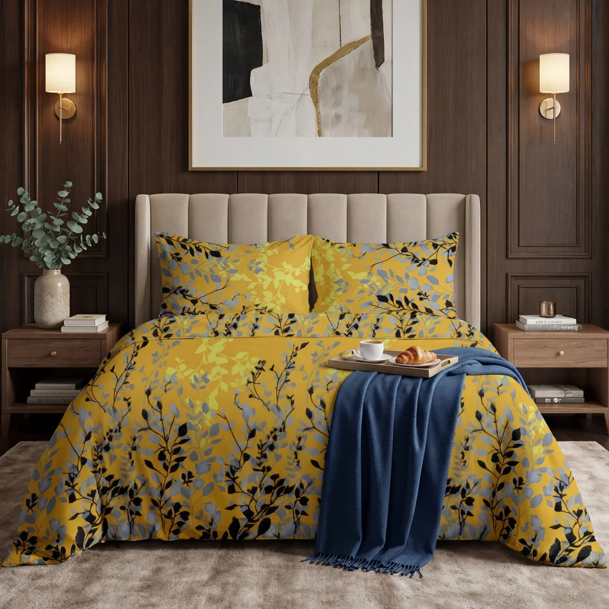 CROCUS BEDSHEET SET - 3 PCS image 0