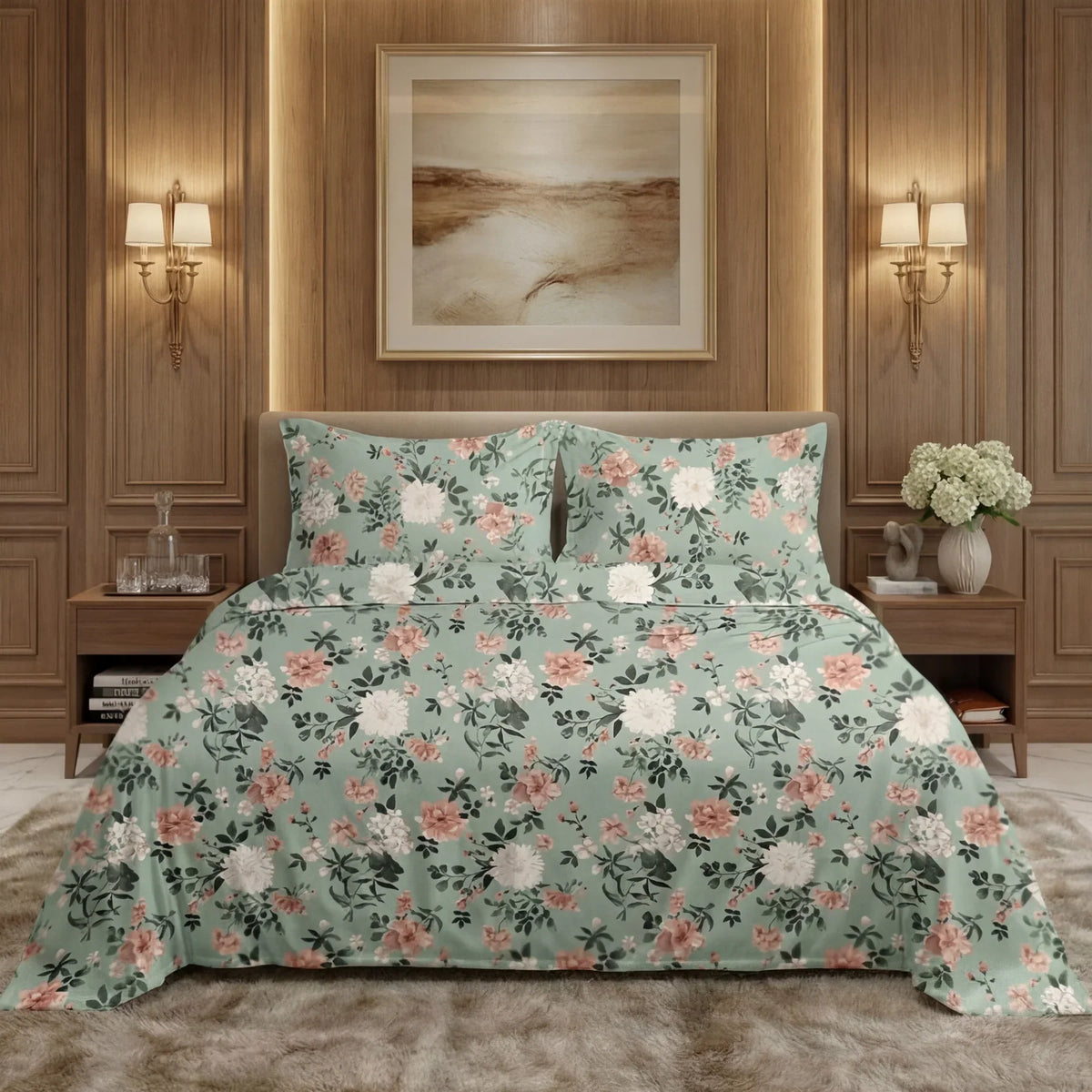 CALVIN BEDSHEET SET - 3 PCS image 0