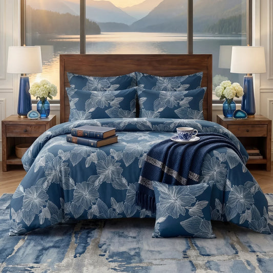 SPUN COMFORTER SET - 7 PCS image 0