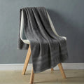 PREMIUM PLAIN BATH TOWEL - DARK GREY image 0