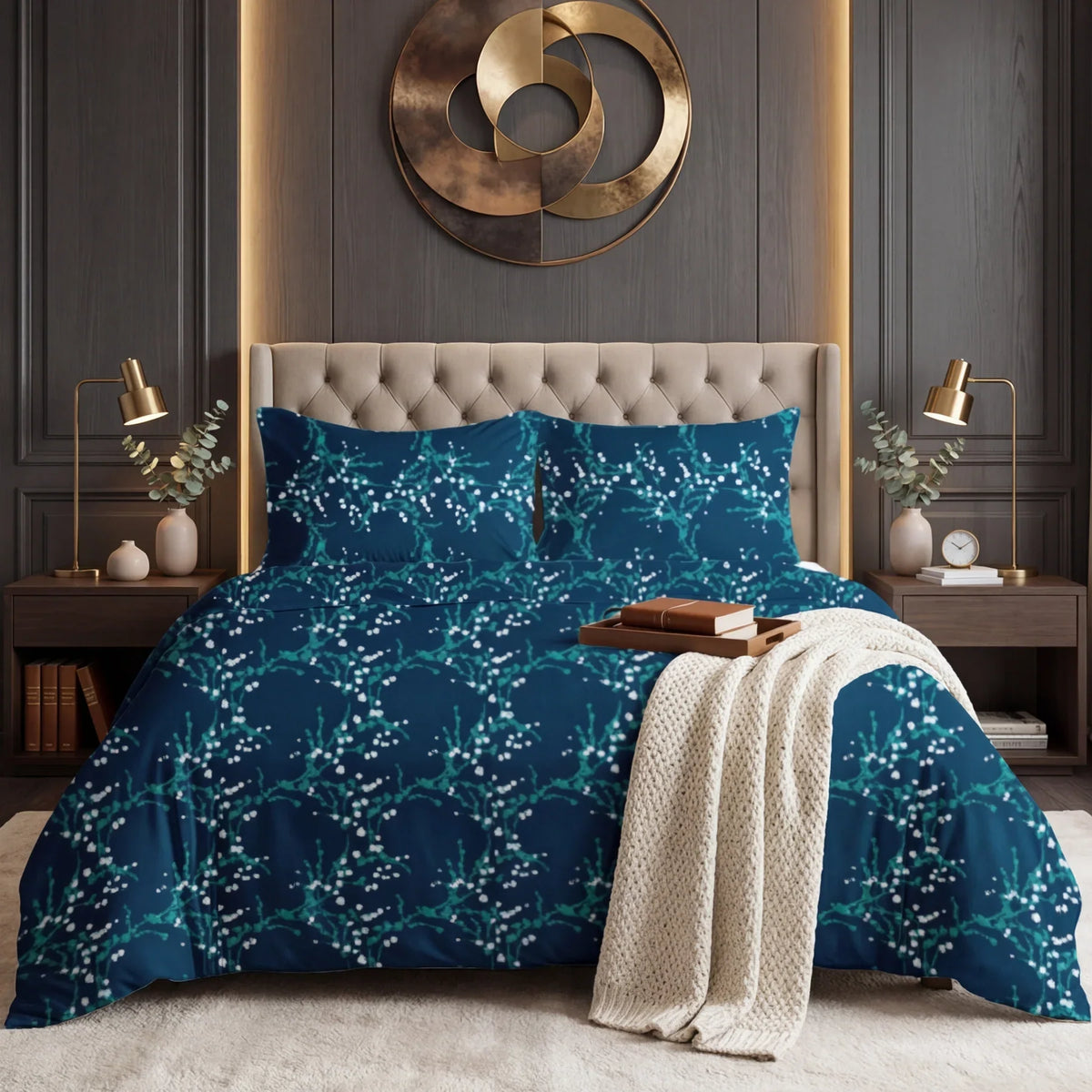MOCHA BEDSHEET SET - 3 PCS image 0