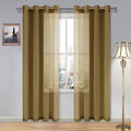 SHEER NET CURTAINS - COPPER image 0