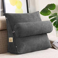 BACK SUPPORT CUSHION - LIGHT GREY image 0