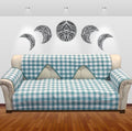 Modern Style Luxury Printed Sofa Runner Zinc image 0