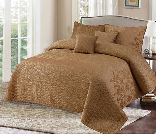 Palachi Velvet Bridal Bed Spread 4 Pcs image 0