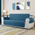 QUILTED SOFA COVERS - ZINC image 0