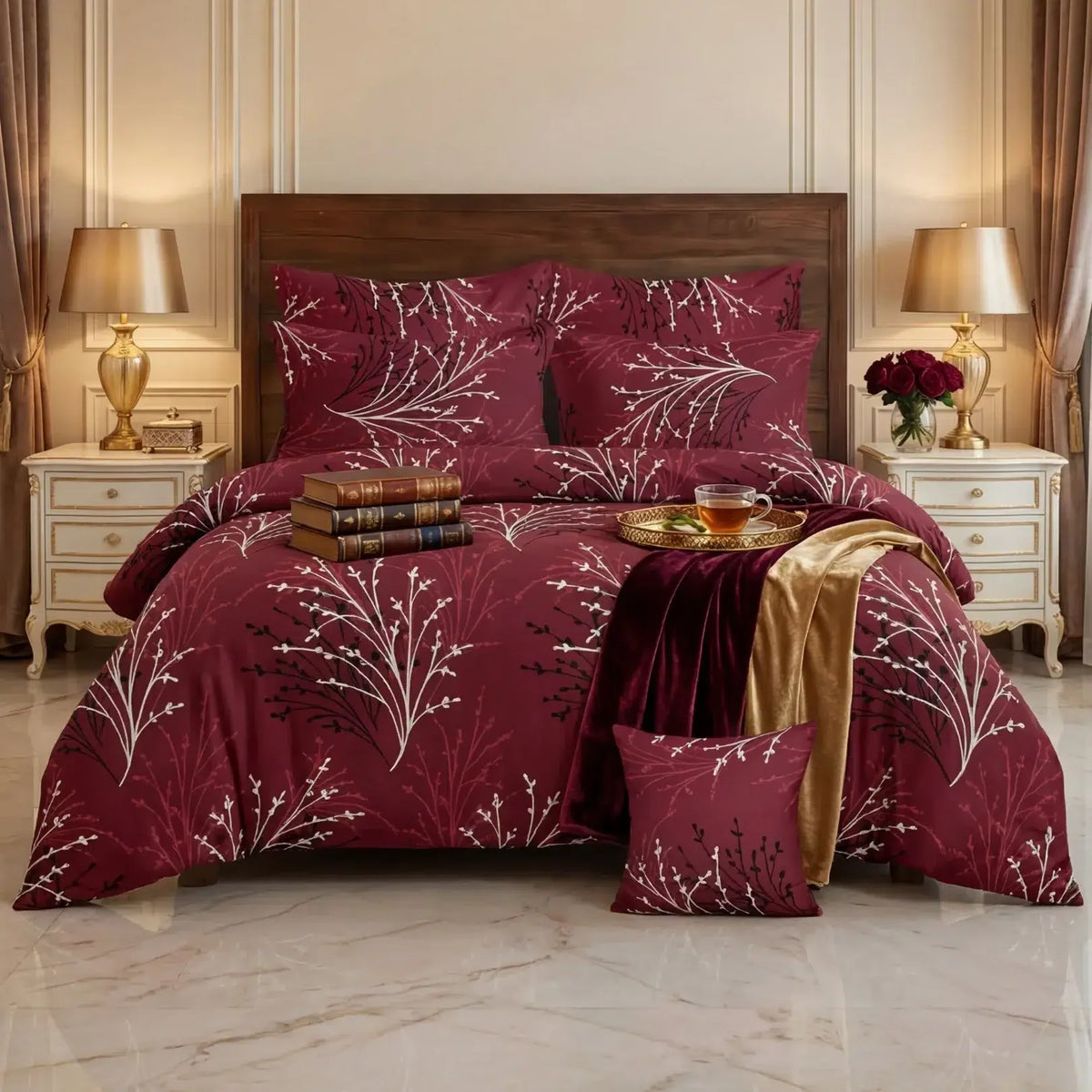 BUNCH COMFORTER SET - 7 PCS image 0