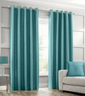 IMPORTED SILK CURTAINS - ZINC image 0