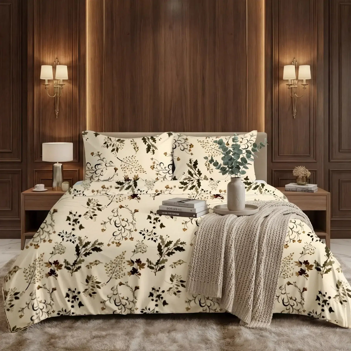 DEWDROP BEDSHEET SET - 3 PCS image 0