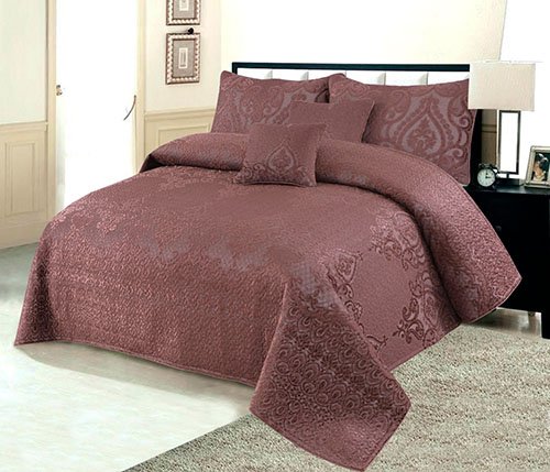 Palachi Velvet Bridal Bed Spread 4 Pcs image 0