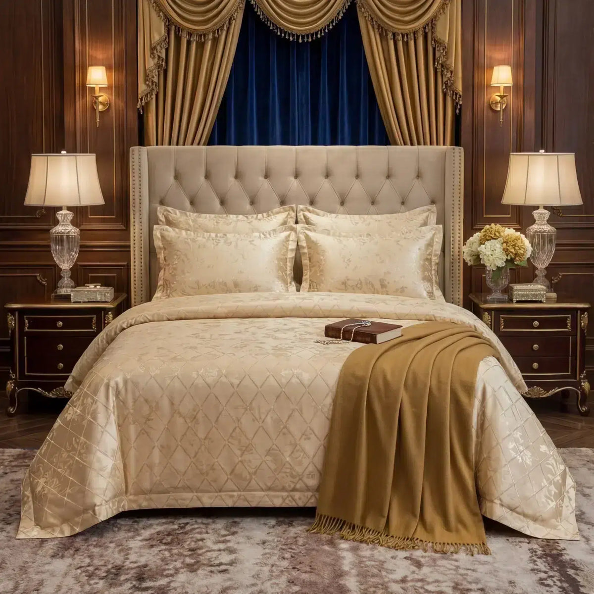 Texture Velvet Flat Bed Sheet Skin image 0