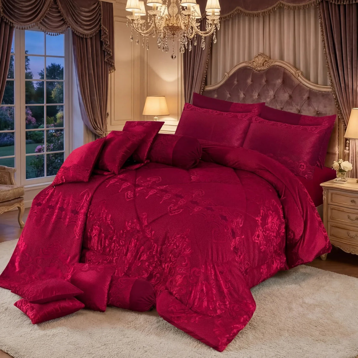 RIVENA COMFORTER SET - 14 PCS image 0