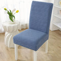 Stripe Jacquard Chair Covers - Zinc image 0