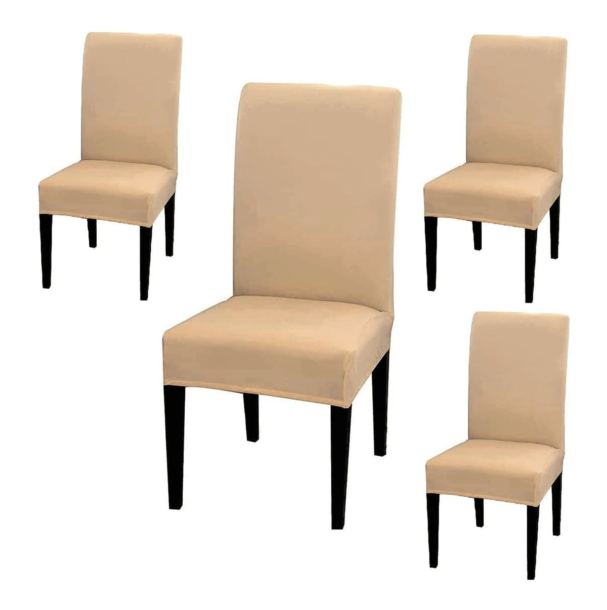 Turkish Fitted Chair Covers - Cream image 0