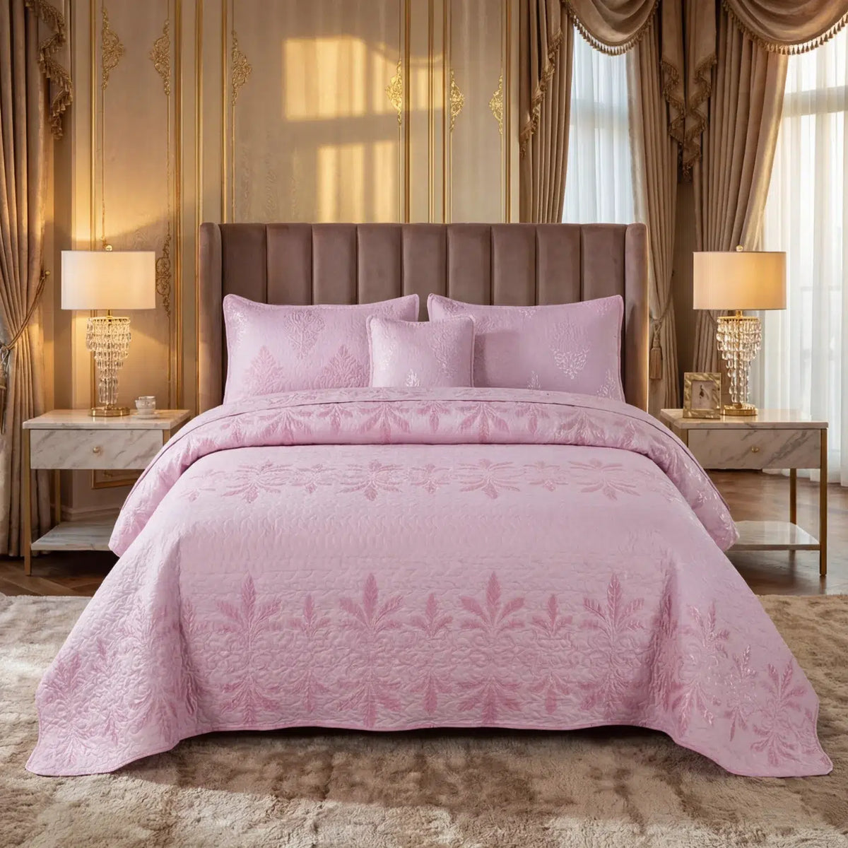 SAWALOWA QUILTED BEDSPREAD SET - 5 PCS image 0